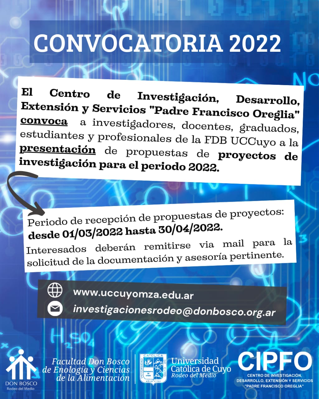 Convocatoria CIPFO 2022
